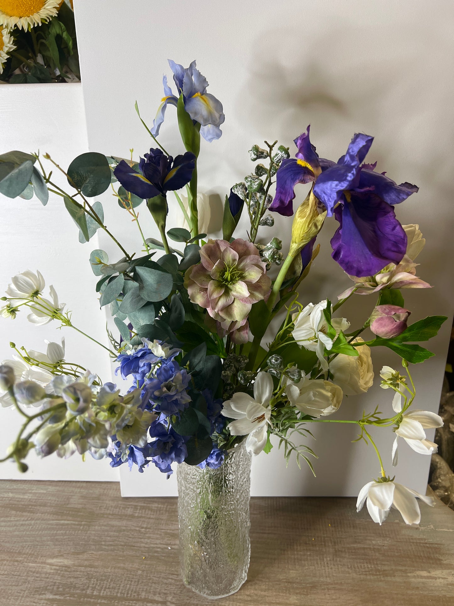 32" tall Hand Tied Bouquet Style # 2
