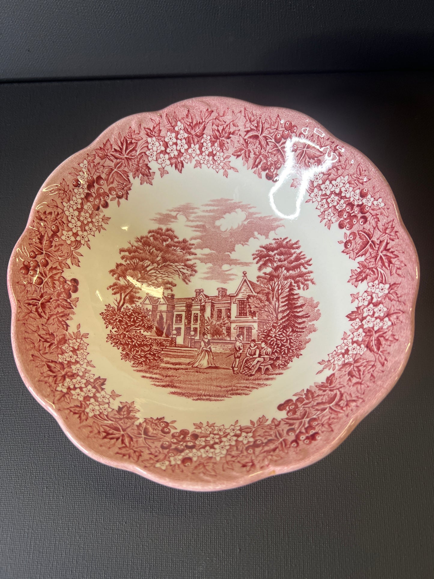 6 1/2" House Transferware Bowl