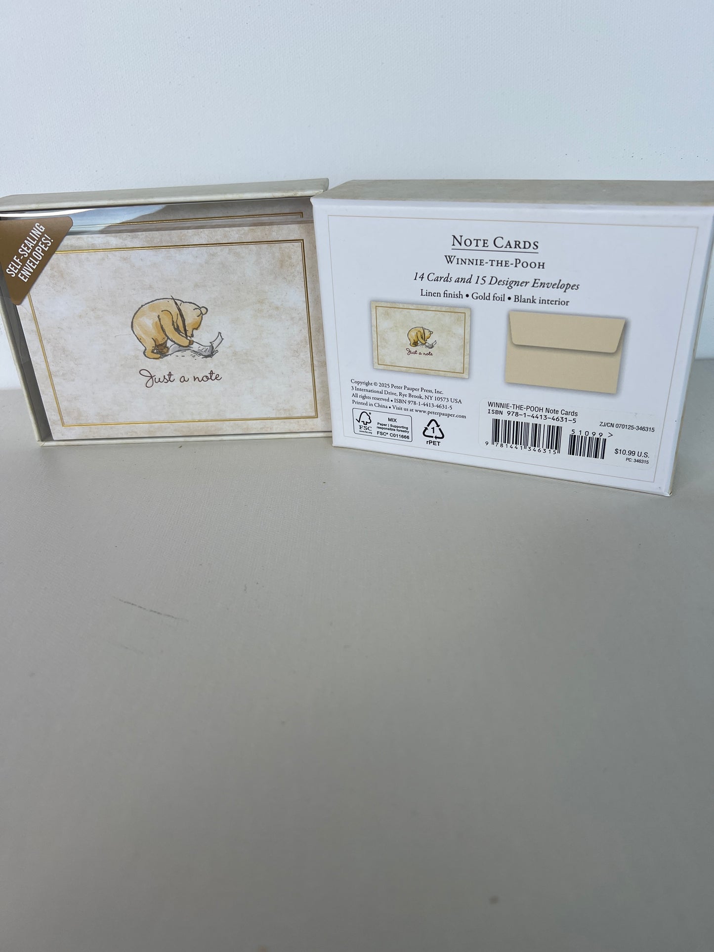 Winnie-The-Pooh Note Cards
