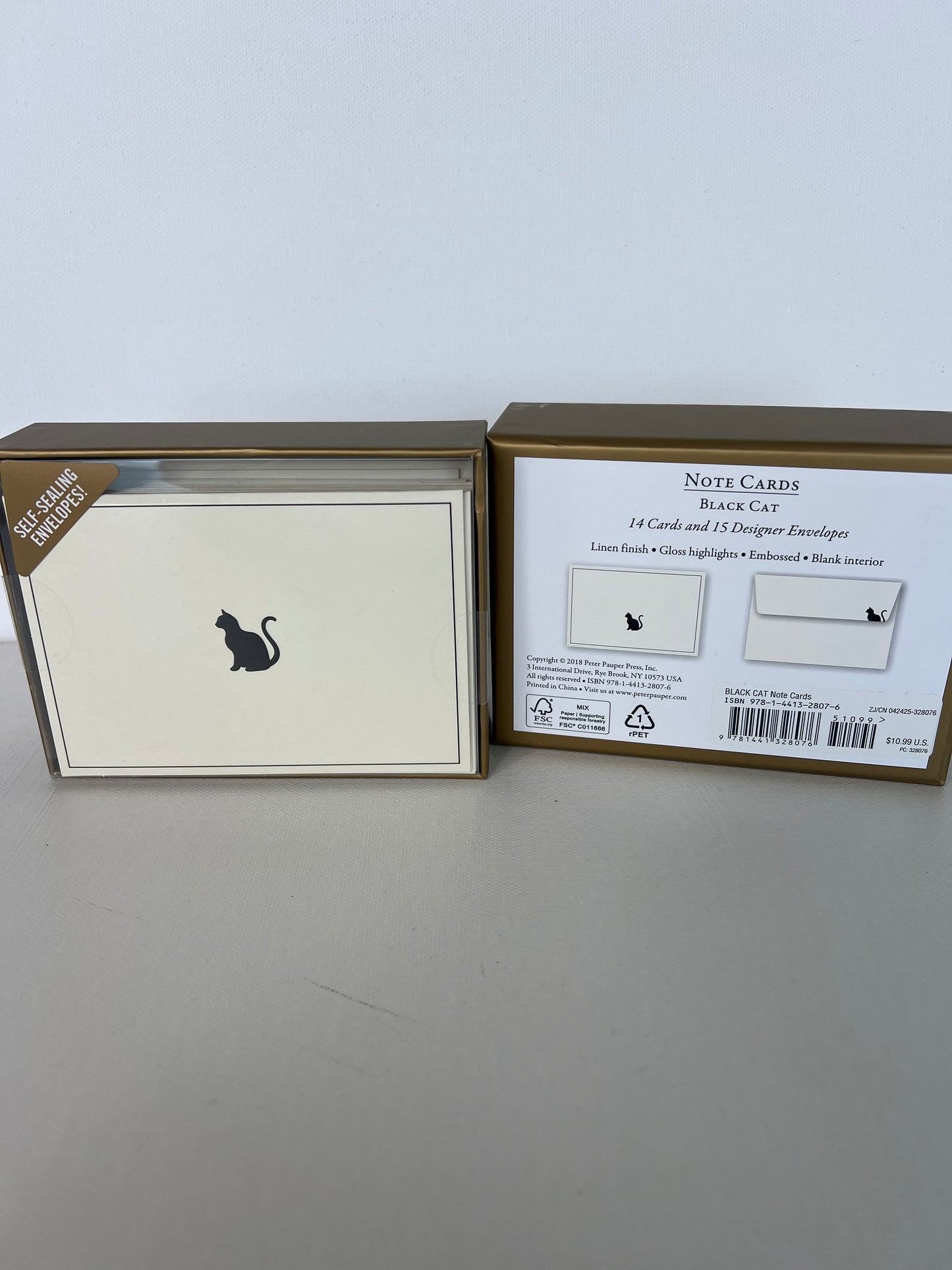Black Cat Note Cards