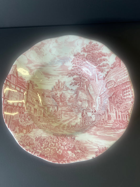 8 1/2" Transferware Bowl #9