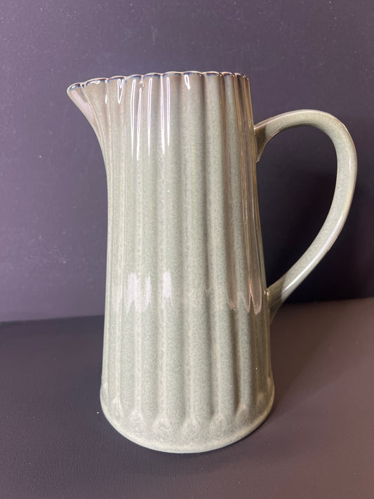 8 1/2" Tall Pitcher Green
