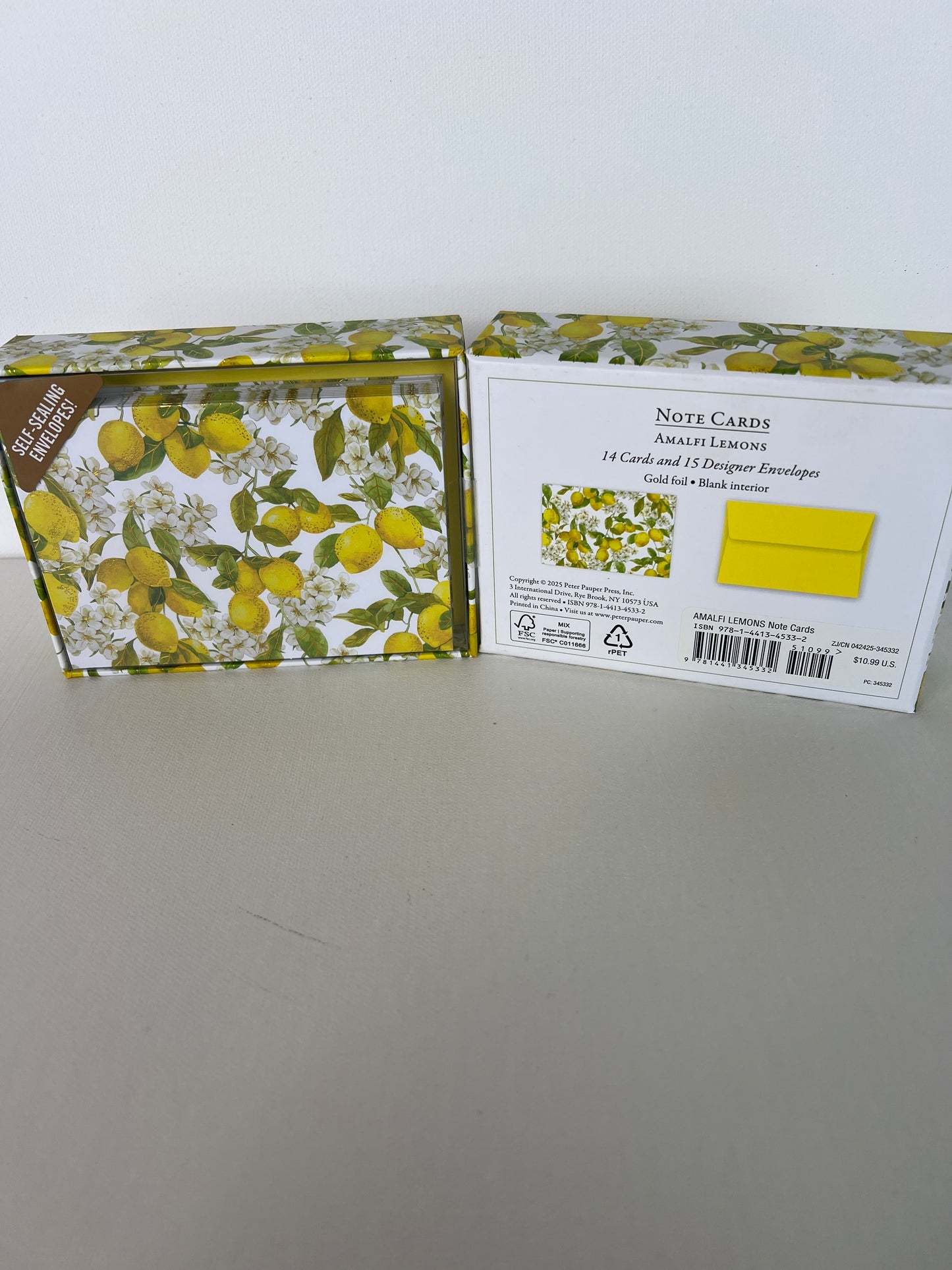 Amalfi Lemons Note Cards