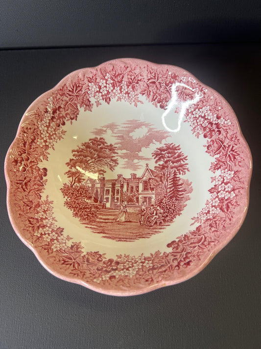 6 1/2" House Transferware Bowl