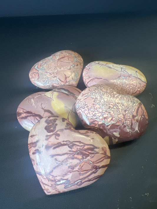 Mookaite Stone Heart