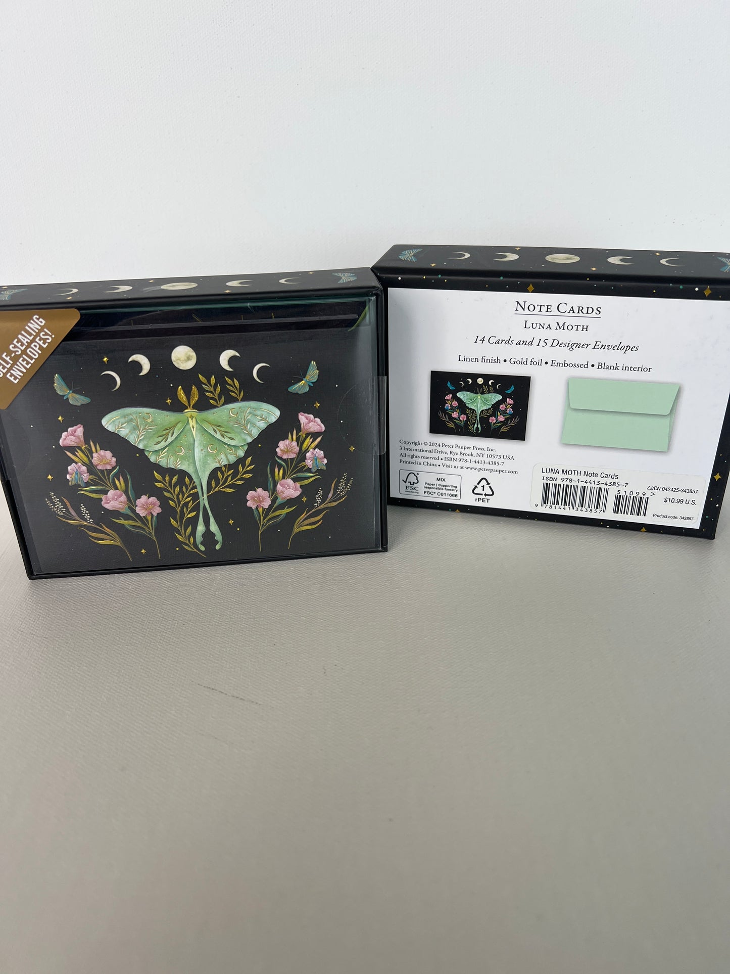 Luna Moth Note Cards