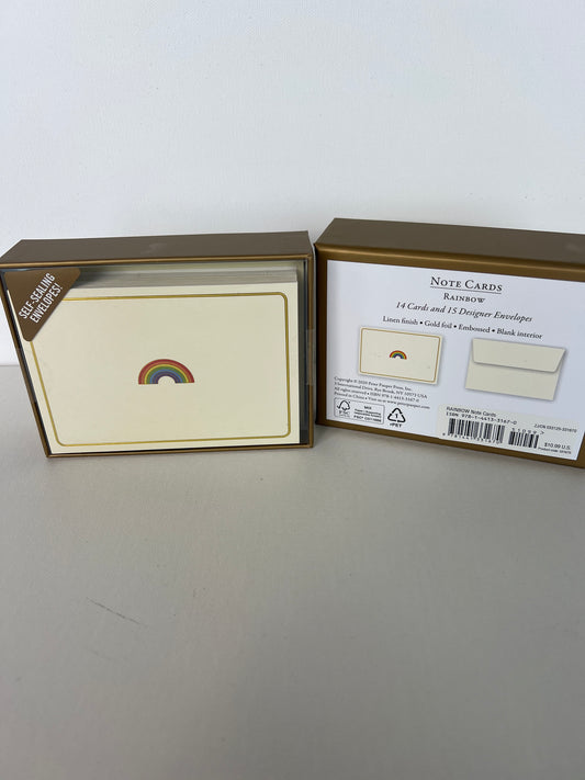 Rainbow Note Cards